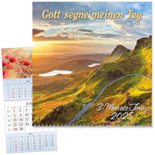 Gott segne meinen Tag 2025: 3-Monats-Terminer Gott segne meinen Tag 2025: 3-Monats-Terminer