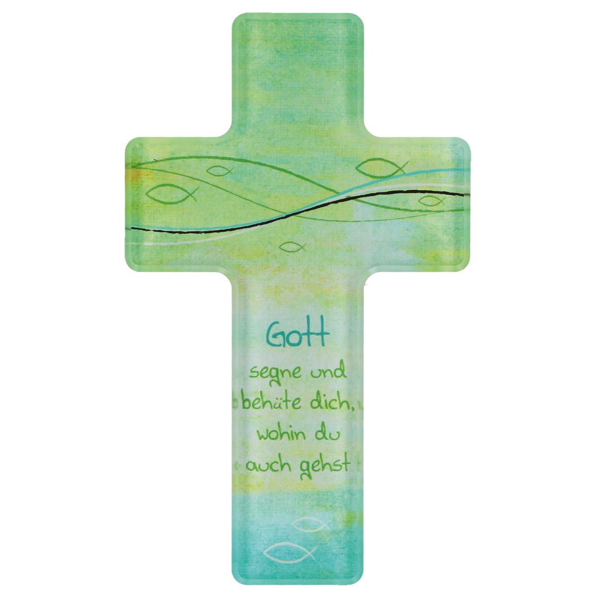 Acrylglas-Kreuz - Gott segne dich - 8,5 x 14 cm (1 Stück) von Butzon und Bercker