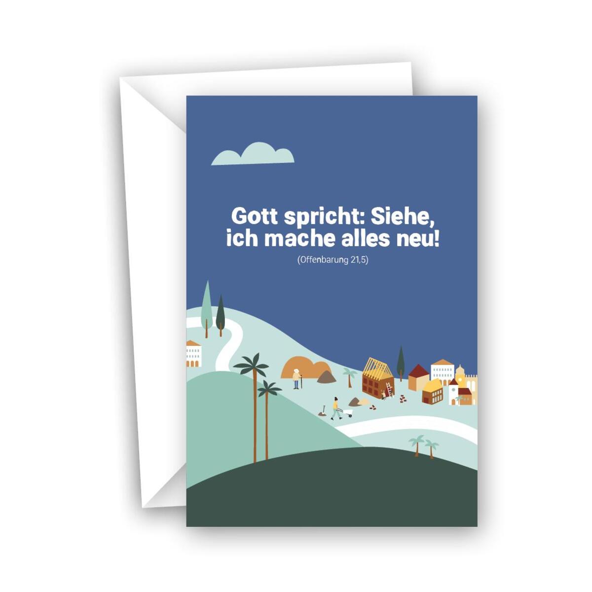 Gott spricht: Siehe, ich mache alles neu (Offenbarung 21,5) Jahreslosung 2026 von edition chrismon