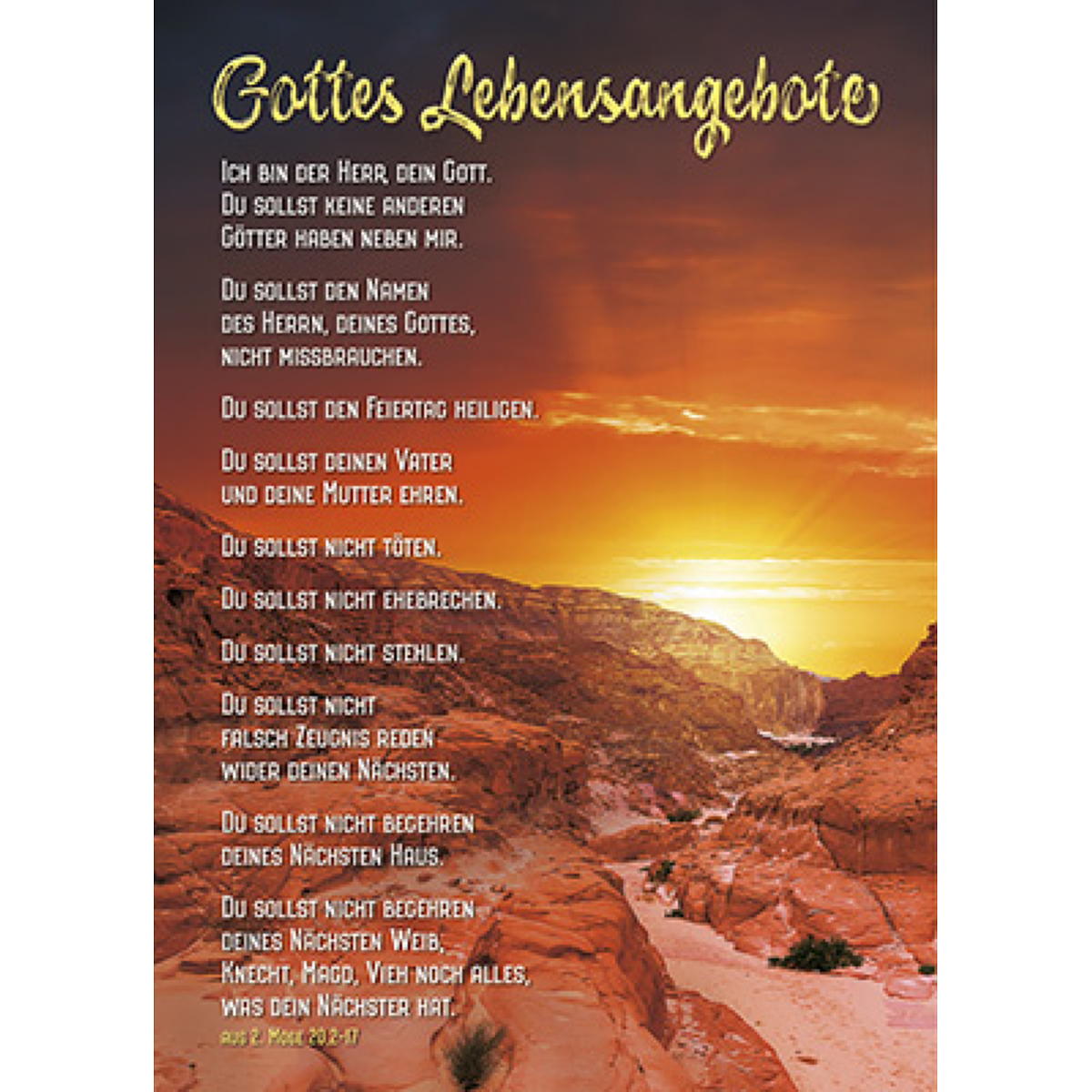 Gottes Lebensangebote von Kawohl-Verlag