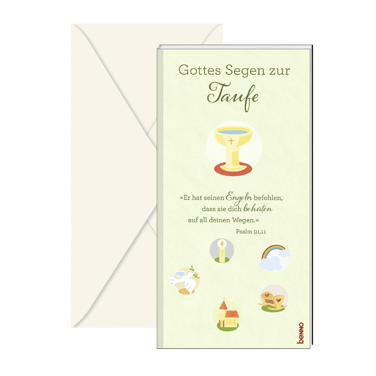 Gottes Segen zur Taufe von St. Benno Verlag