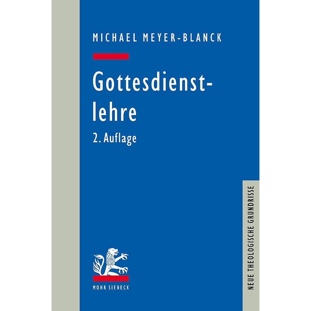 Gottesdienstlehre von Mohr Siebeck GmbH & Co. K