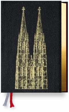 Gotteslob Erzbistum Köln. Rindleder schwarz, Goldschnitt, Domprägung von Katholisches Bibelwerk
