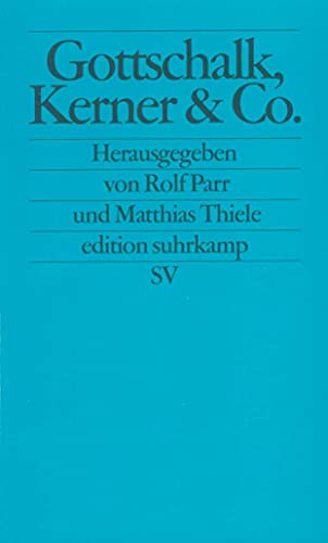 Gottschalk, Kerner & Co: Funktionen der Telefigur »Spielleiter« zwischen Exzeptionalität und Normalität (edition suhrkamp)
