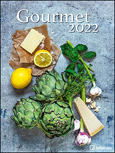 Gourmet 2022 - Foto-Kalender - Poster-Kalender - 48x64 - Rezepte - Küche von teNeues
