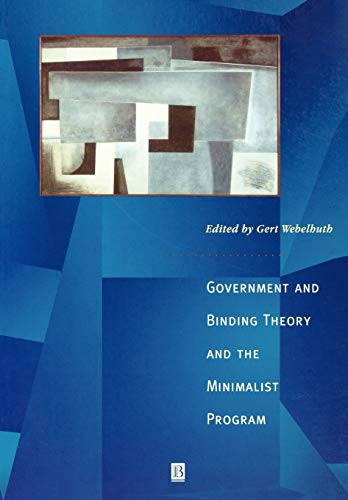 Government & Binding Theory: Principles and Parameters in Syntactic Theory (Generative Syntax) von Wiley-Blackwell