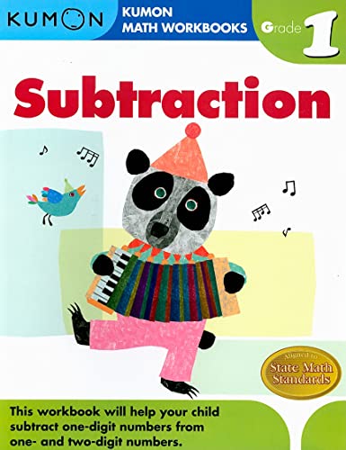 Grade 1 Subtraction (Kumon Math Workbooks)