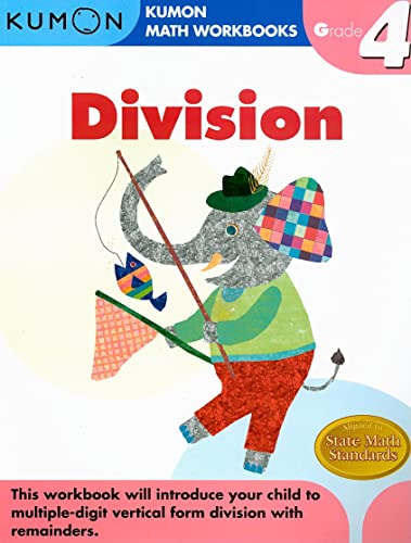 Grade 4 Division (Kumon Math Workbooks)