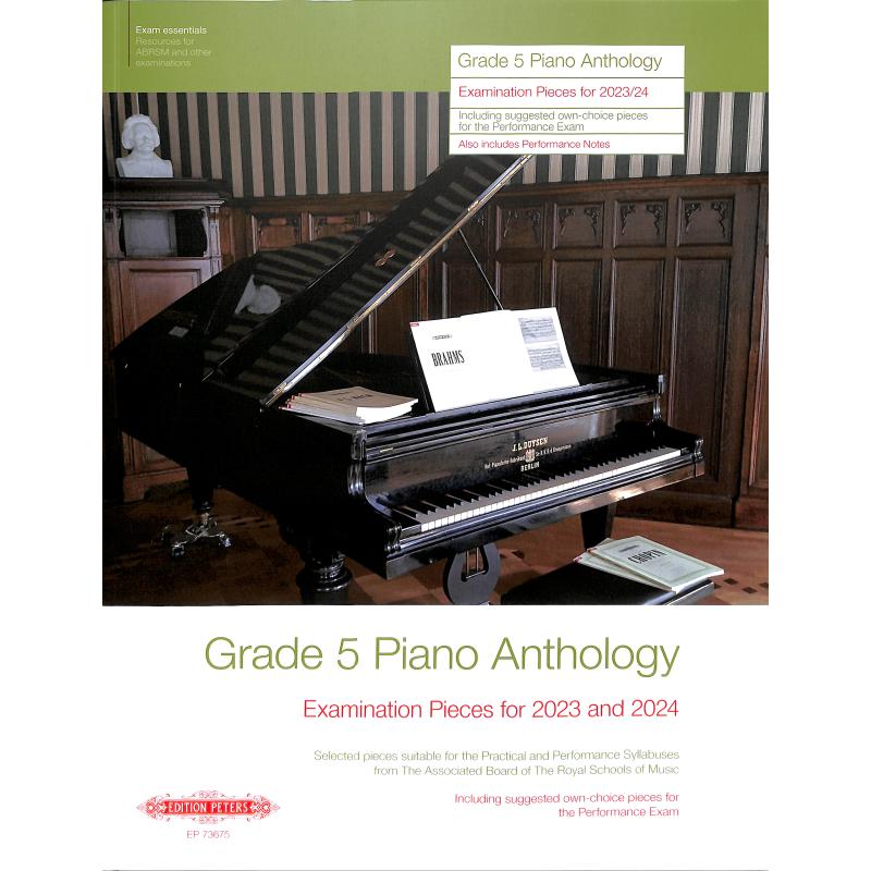 Grade 5 - piano anthology - 2023-2024