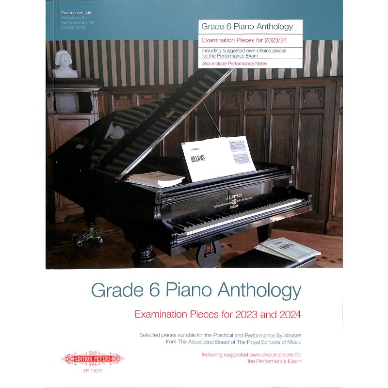 Grade 6 - piano anthology - 2023-2024