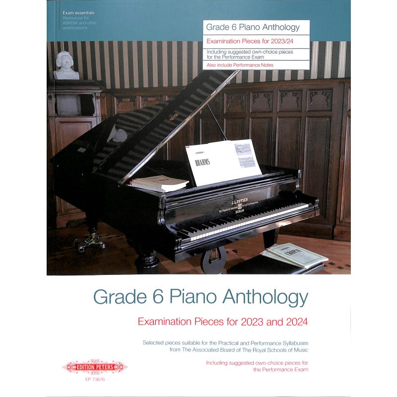 Grade 6 - piano anthology - 2023-2024 Grade 6 - piano anthology - 2023-2024