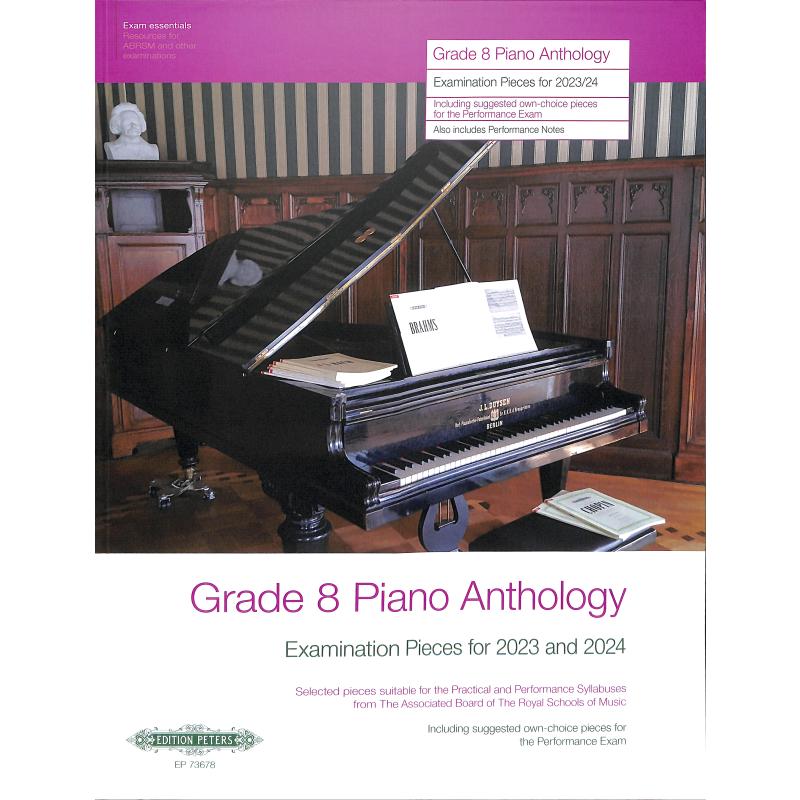 Grade 8 - piano anthology - 2023-2024