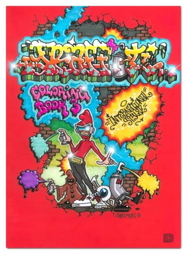 Graffiti Coloring Book #3: International Styles von Dokument Forlag