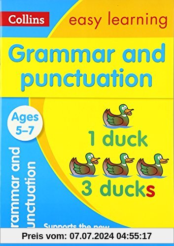 Grammar and Punctuation Ages 5-7: New Edition (Collins Easy Learning)
