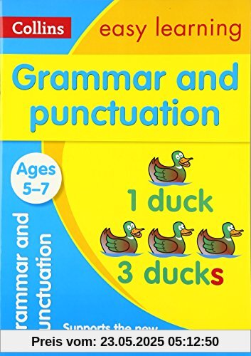Grammar and Punctuation Ages 5-7: New Edition (Collins Easy Learning)
