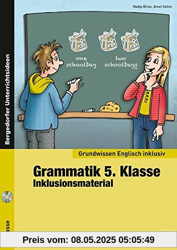 Grammatik 5. Klasse - Inklusionsmaterial Englisch (Grundwissen inklusiv)