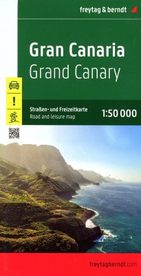 Gran Canaria, Straßen- und Freizeitkarte 1:50.000, freytag & berndt von Freytag-Berndt u. Artaria
