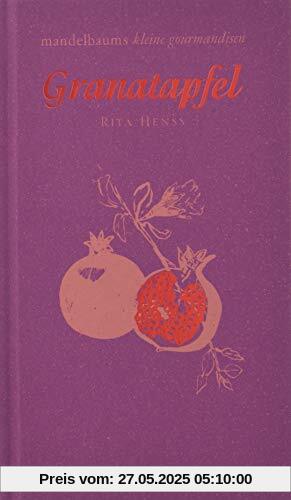Granatapfel: mandelbaums kleine gourmandisen Granatapfel: mandelbaums kleine gourmandisen