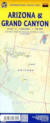 Grand Canyon & Arizona: 1:90000