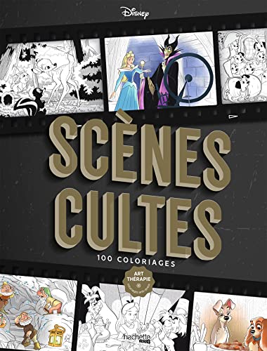 Grand bodoni Scènes cultes: 50 coloriages von HACHETTE HEROES