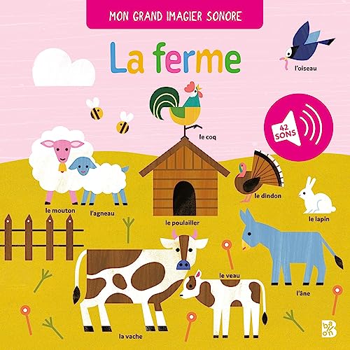 Grand imagier sonore: la ferme (Mon grand imagier sonore, 1) von Ballon Kids