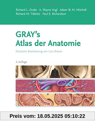 Gray's Atlas der Anatomie: Deutsche Bearbeitung von Lars Bräuer
