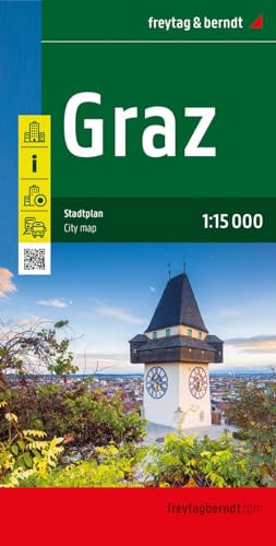 Graz, Stadtplan 1:15.000 (freytag & berndt Stadtpläne)