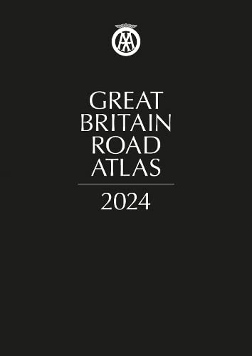 Great Britain Road Atlas 2024: Leather (AA Road Atlas Britain) von Automobile Association