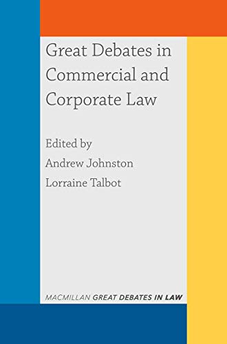 Great Debates in Commercial and Corporate Law (Great Debates in Law) von Red Globe Press