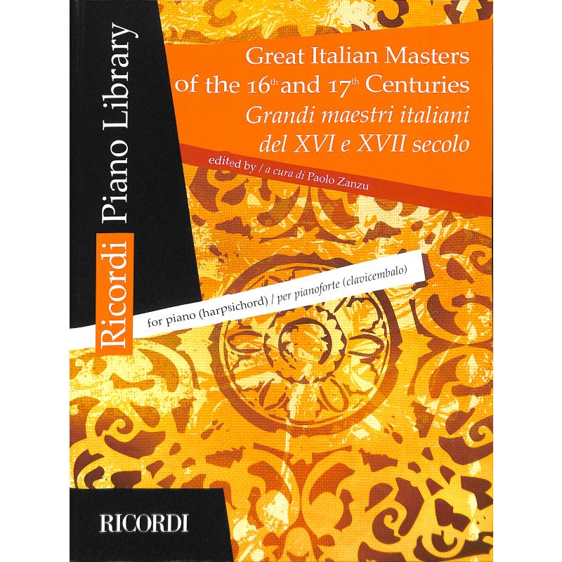 Great italian masters of the 16th and 17th centuries Great italian masters of the 16th and 17th centuries