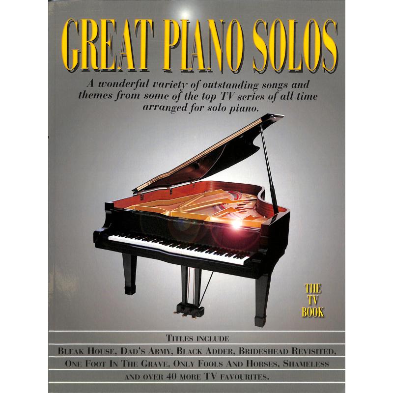 Great piano solos - TV book
