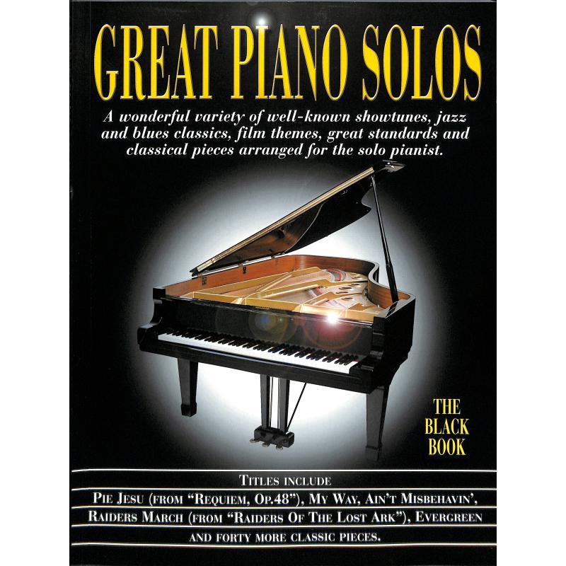 Great piano solos - black book Great piano solos - black book