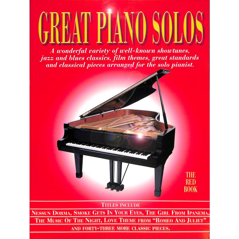 Great piano solos red book Great piano solos red book