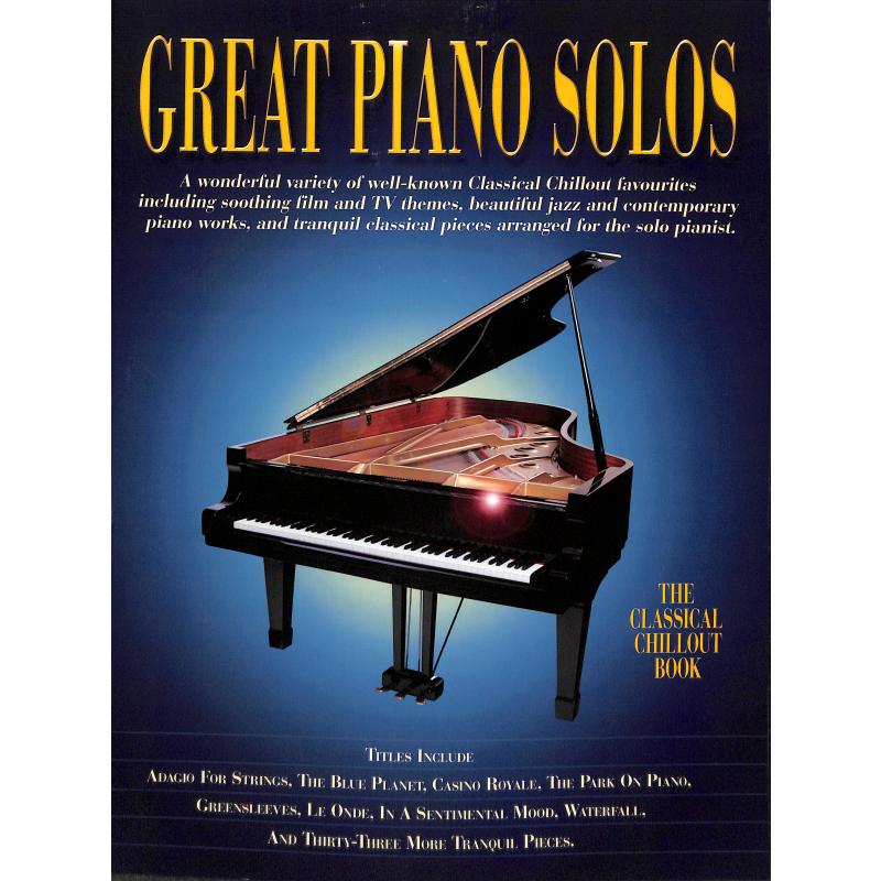 Great piano solos - the classical chillout book