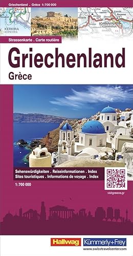 Grecia-Griechenland-Grèce 1:700.000. Ediz. multilingue Grecia-Griechenland-Grèce 1:700.000. Ediz. multilingue von Libreria Geografica