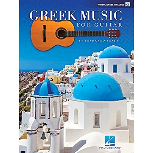 Greek Music For Guitar Tab: Noten, Lehrmaterial, Grifftabelle für Gitarre: Video Access Included!