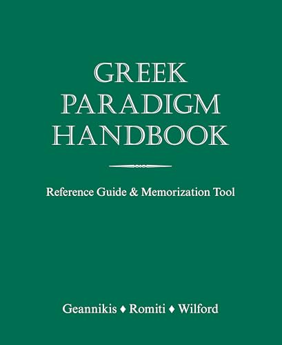 Greek Paradigm Handbook: Reference Guide & Memorization Tool