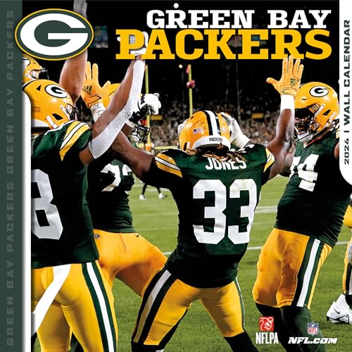 Green Bay Packers 2024 12x12 Team Wall Calendar von Turner Licensing