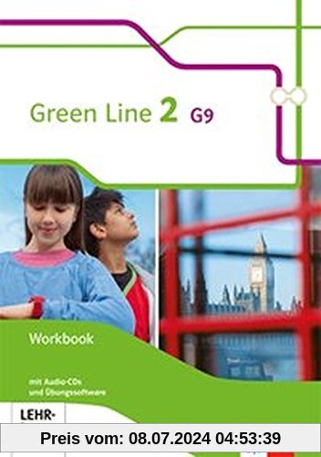 Green Line / Workbook Extra Für Einsteiger in Klasse 7 mit Audio-CDs