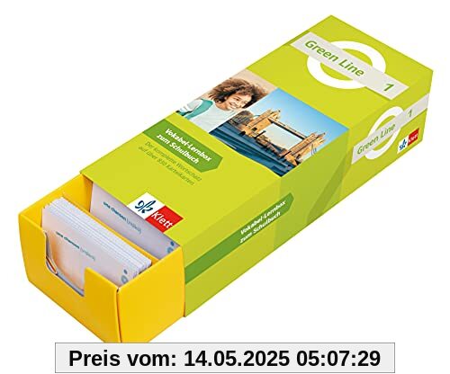 Green Line 1 (ab 2021) Klasse 5 Vokabel-Lernbox zum Schulbuch: Englisch passend zum Lehrwerk üben
