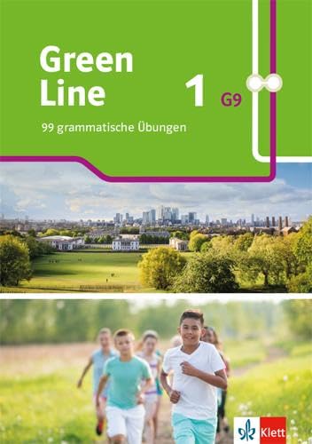 Green Line 1 G9: 99 grammatische Übungen. Arbeitsheft mit Lösungen Klasse 5 (Green Line G9. Ausgabe ab 2019)