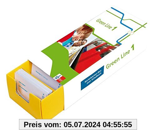 Green Line 1 für Klasse 5 an Gymnasien Bundesausgabe - Vokabel-Lernbox zum Schulbuch: Englisch passend zum Lehrwerk üben