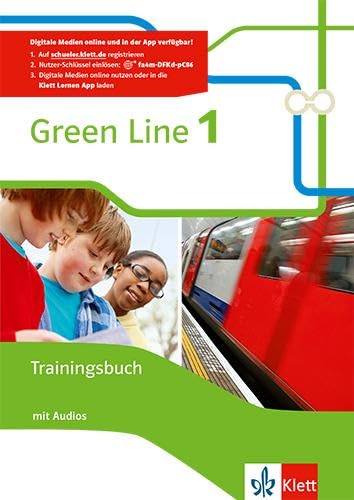 Green Line 1: Trainingsbuch mit Audios Klasse 5 (Green Line. Bundesausgabe ab 2014)