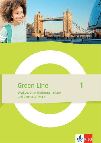 Green Line 1: Workbook mit Mediensammlung, Vokabeltrainer und interaktiven Übungen Klasse 5 (Green Line. Ausgabe ab 2021) von Klett