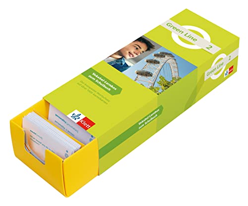 Green Line 2 (ab 2021) Klasse 6 Vokabel-Lernbox zum Schulbuch: Englisch passend zum Lehrwerk üben (Green Line. Ausgabe ab 2021) von Klett Lerntraining