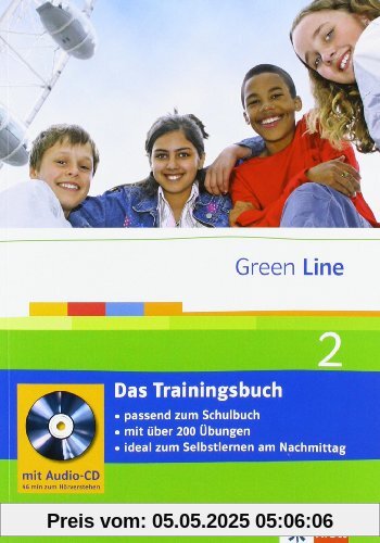 Green Line 2 - Das Trainingsbuch. 6. Schuljahr: passend zum Schulbuch; ideal zum Selbstlernen am Nachmittag: BD 2