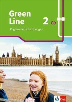 Green Line 2 G9. 99 grammatische Übungen. Arbeitsheft mit Lösungen Klasse 6 von Klett