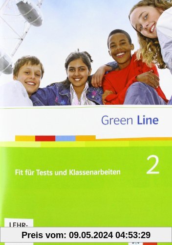 Green Line 2. 6. Klasse - Fit für Tests und Klassenarbeiten: Buch und CD-ROMVorber. auf Klassenarb., Standardprüf., Vergleichsarb. u Lernstandserhebungen: BD 2