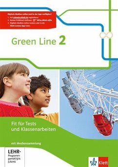 Green Line 2. Fit für Tests und Klassenarbeiten mit Lösungsheft und Mediensammlung. Neue Ausgabe. von Klett