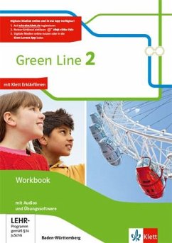 Green Line 2. Workbook mit Audios und Übungssoftware 6. Ausgabe Baden-Württemberg von Klett